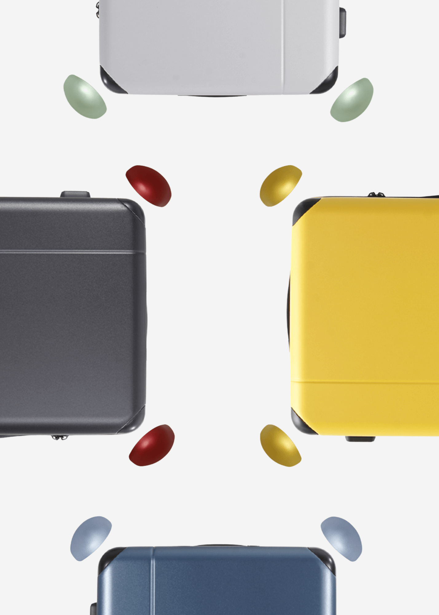 Original Luggage Cap - Gold (1pc)